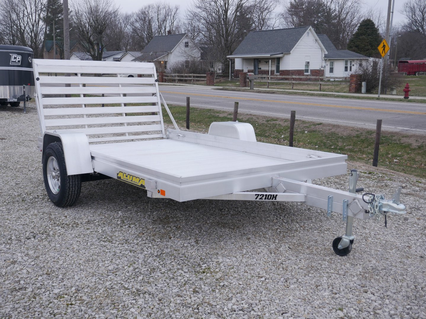 New 2026 Aluma 7210H-TG Utility Trailer