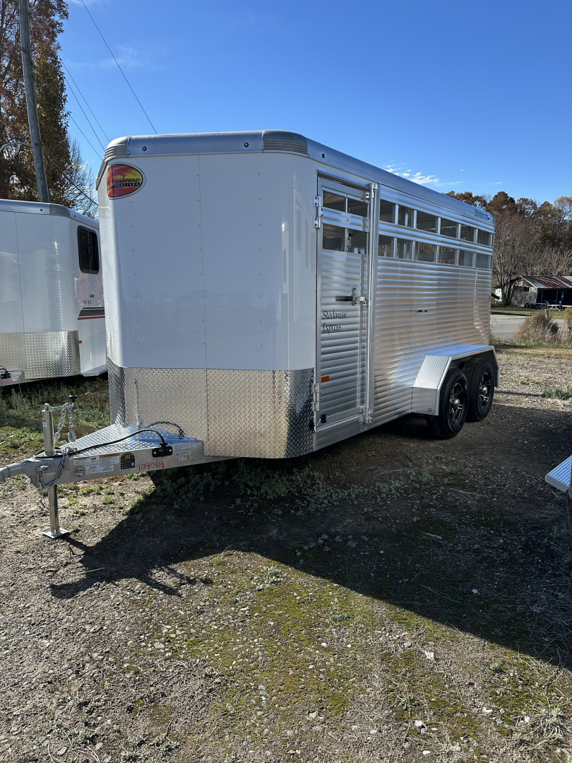 New 2026 Sundowner Stockman Express BP 16' Stock Combo Trailer
