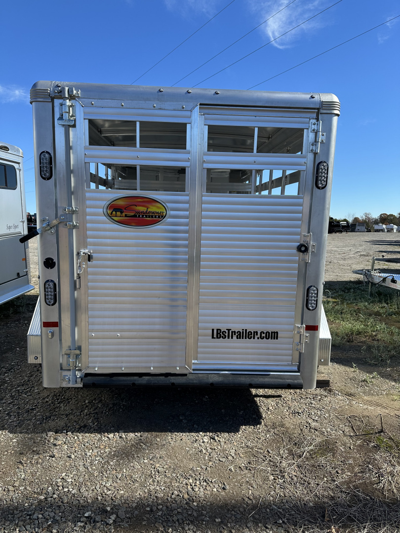 New 2026 Sundowner Stockman Express BP 16' Stock Combo Trailer
