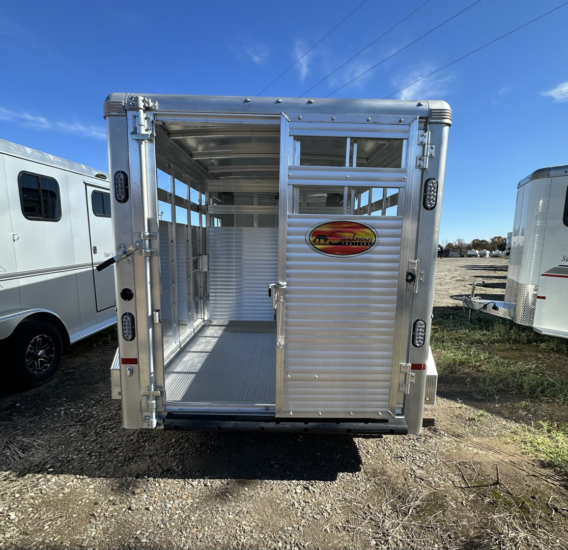 New 2026 Sundowner Stockman Express BP 16' Stock Combo Trailer