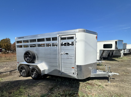 New 2026 Sundowner Stockman Express BP 16' Stock Combo Trailer