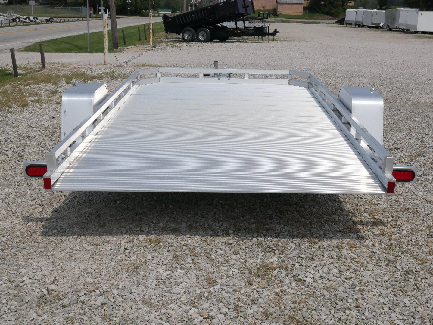 New 2026 Aluma 7712H-TILT Utility Trailer