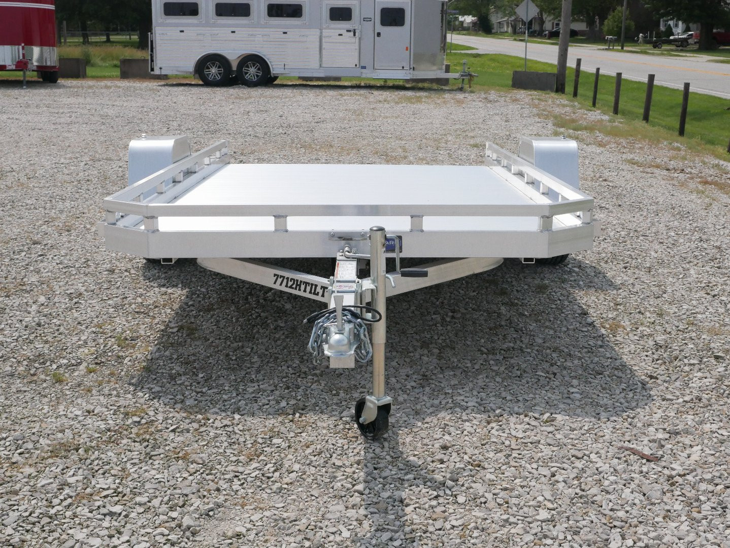 New 2026 Aluma 7712H-TILT Utility Trailer