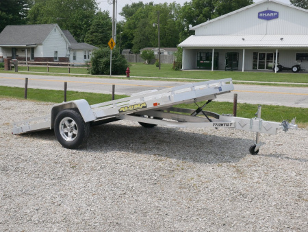 New 2026 Aluma 7712H-TILT Utility Trailer