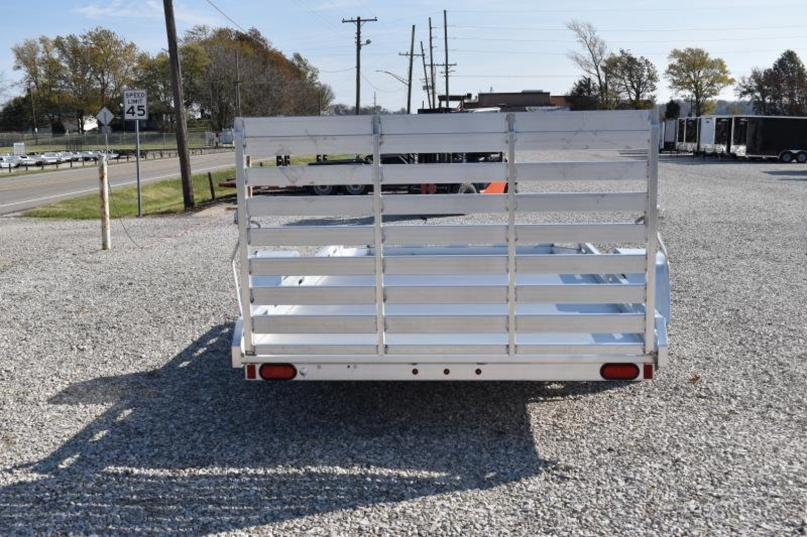 New 2026 Aluma 7712H-TG Utility Trailer