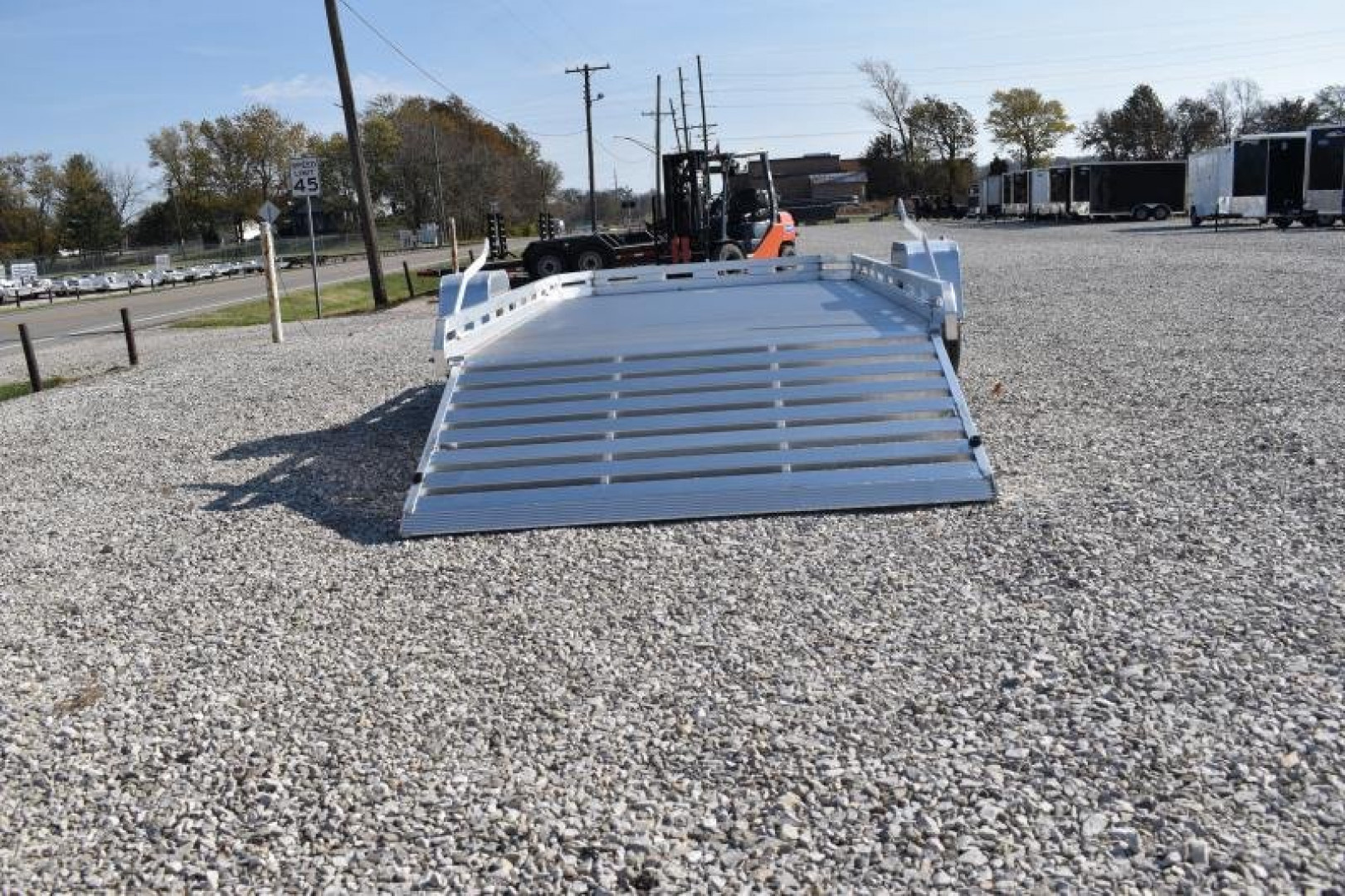 New 2026 Aluma 7712H-TG Utility Trailer