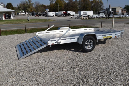 New 2026 Aluma 7712H-TG Utility Trailer