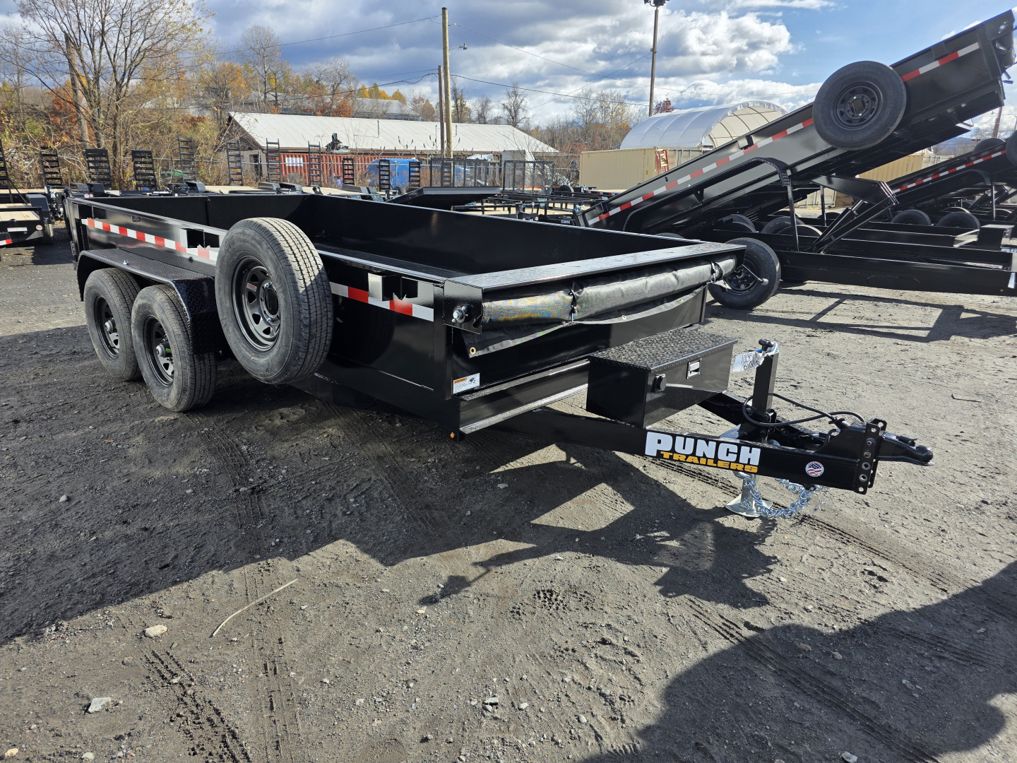 New 2026 Punch 7X14 14K Dump Trailer