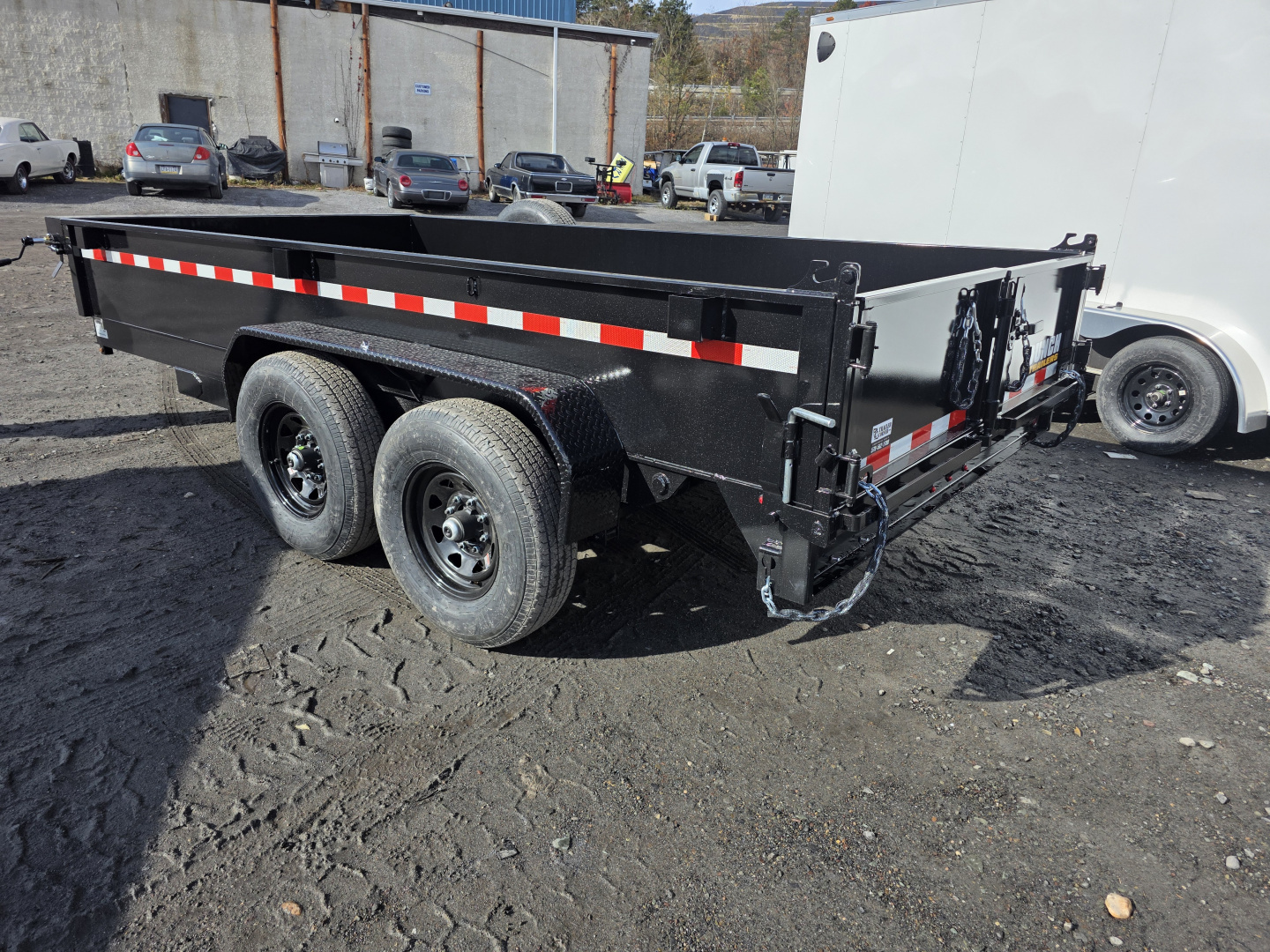 New 2026 Punch 7X14 14K Dump Trailer