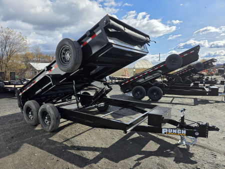 New 2026 Punch 7X14 14K Dump Trailer