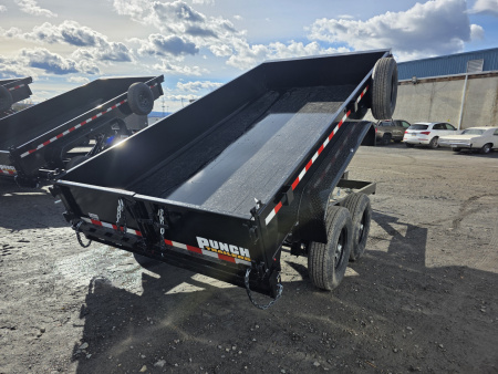 New 2026 Punch 7X14 14K Dump Trailer