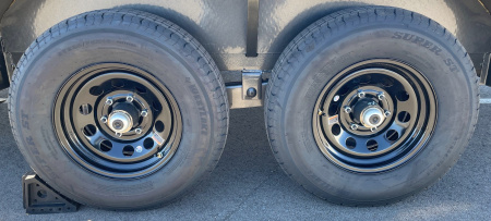 New MAXX-D 18'x 83" U4X Dual Tandem Axle Utility Trailer: 9,990 GVWR, Ramp Gate