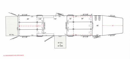 New 2027 4-Star 6-7 Head to Head Horse Trailer