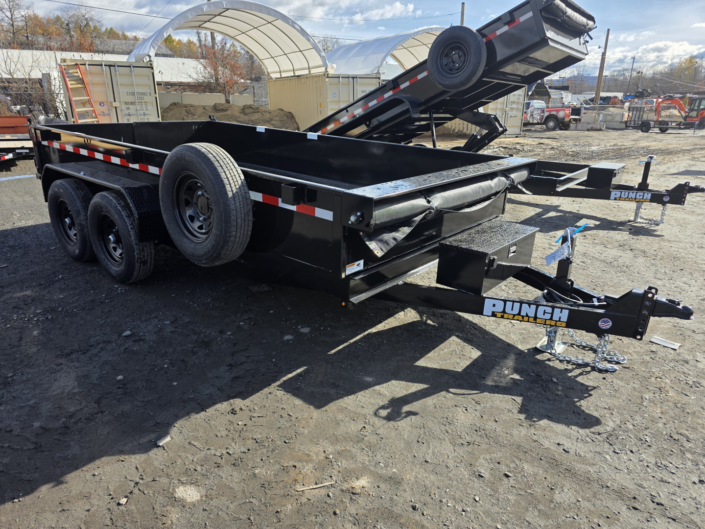 New 2026 Punch 7X14 14K Dump Trailer