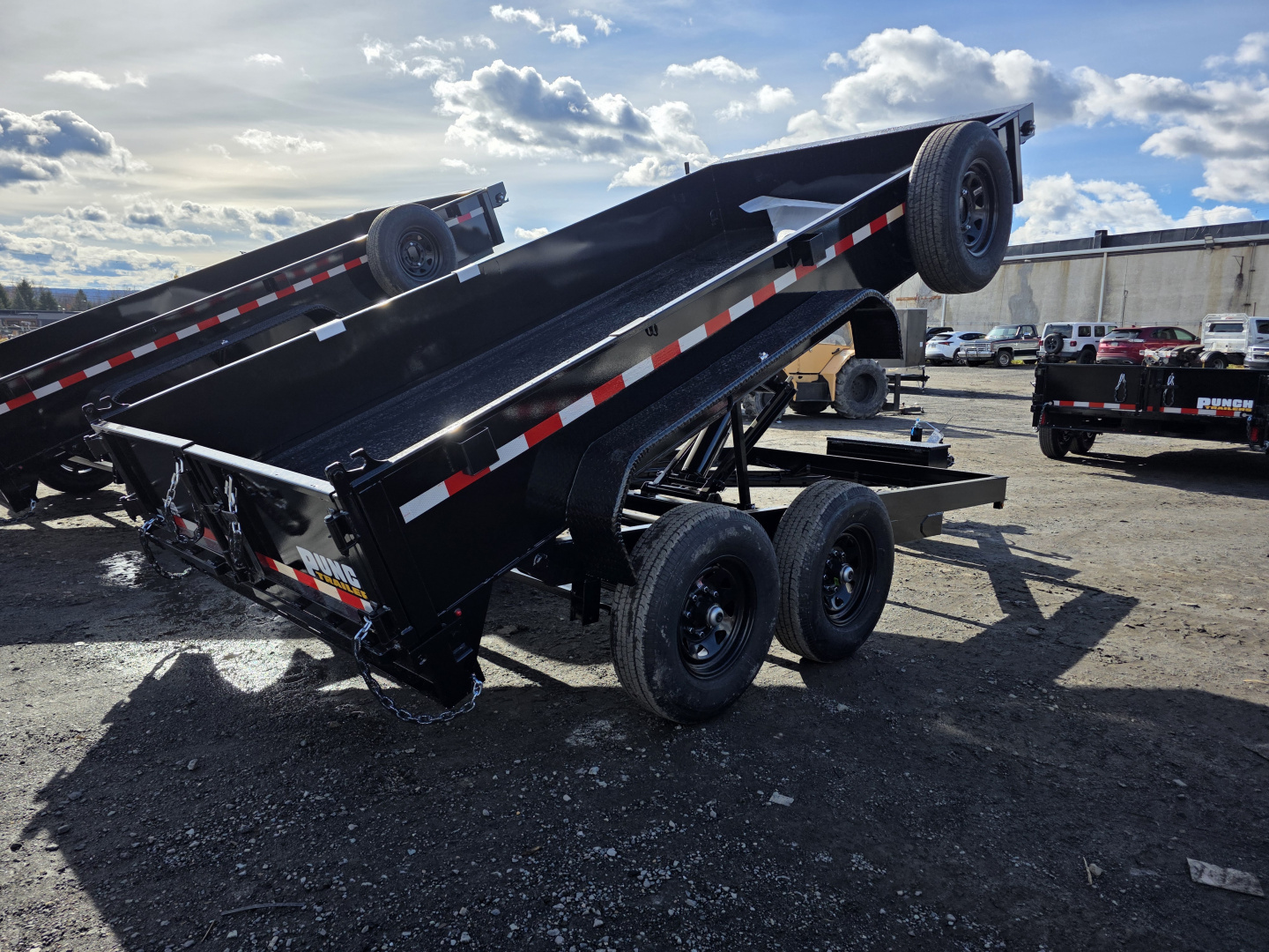 New 2026 Punch 7X14 14K Dump Trailer