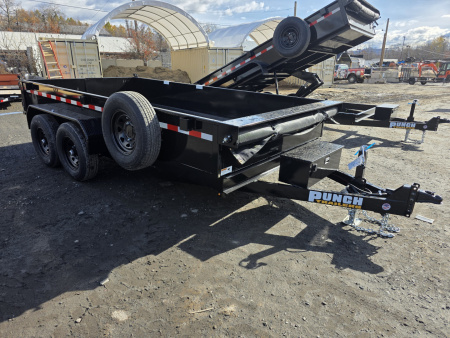 New 2026 Punch 7X14 14K Dump Trailer