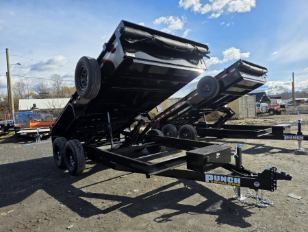 New 2026 Punch 7X14 14K Dump Trailer