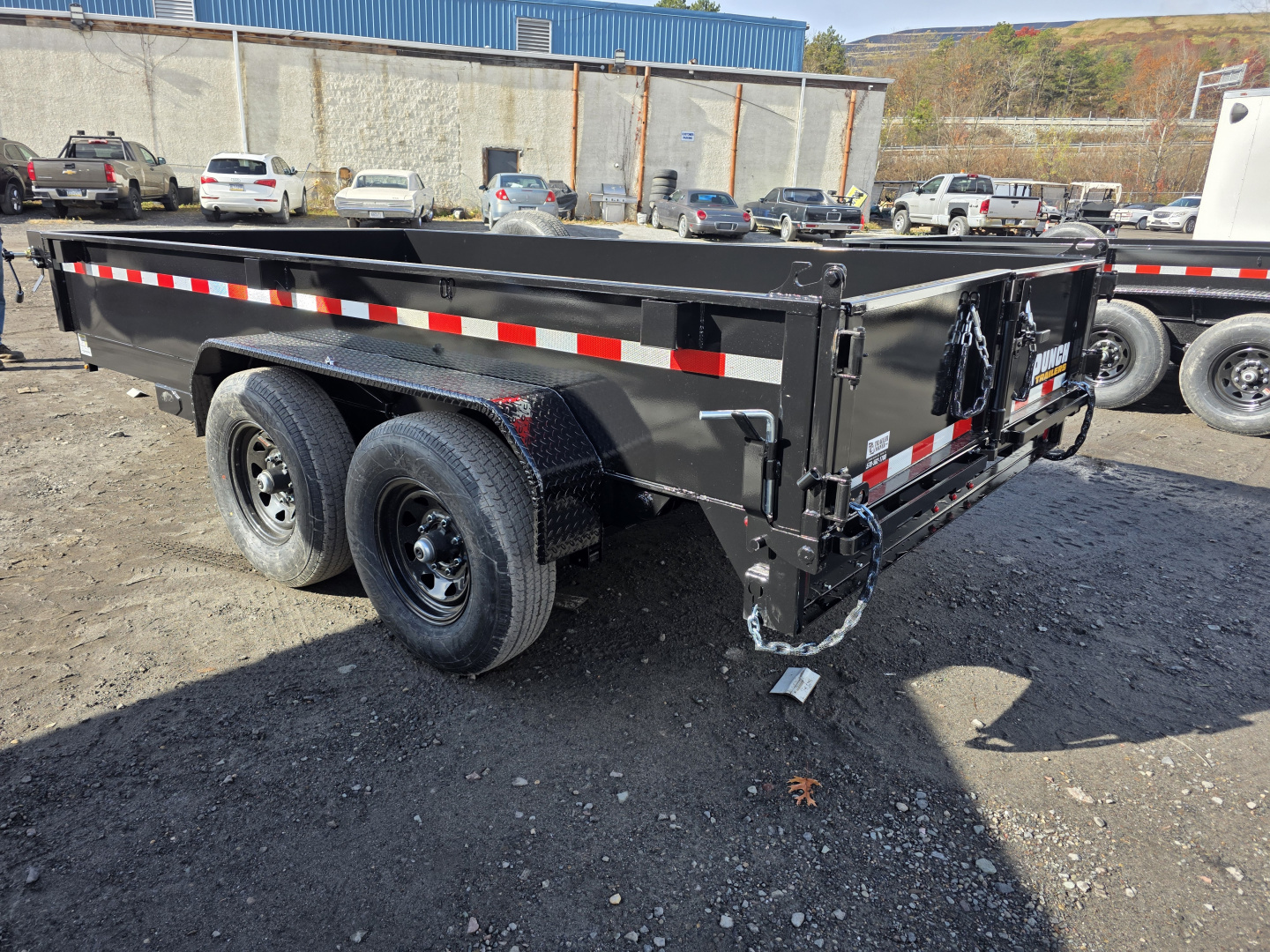New 2026 Punch 7X14 14K Dump Trailer