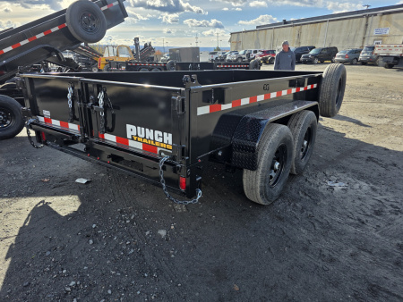 New 2026 Punch 7X14 14K Dump Trailer