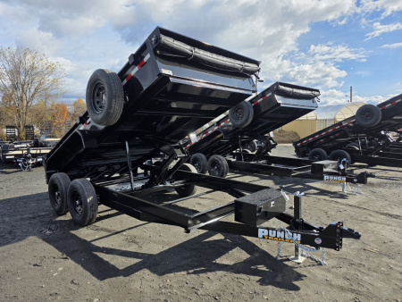 New 2026 Punch 7X14 14K Dump Trailer