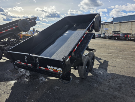 New 2026 Punch 7X14 14K Dump Trailer