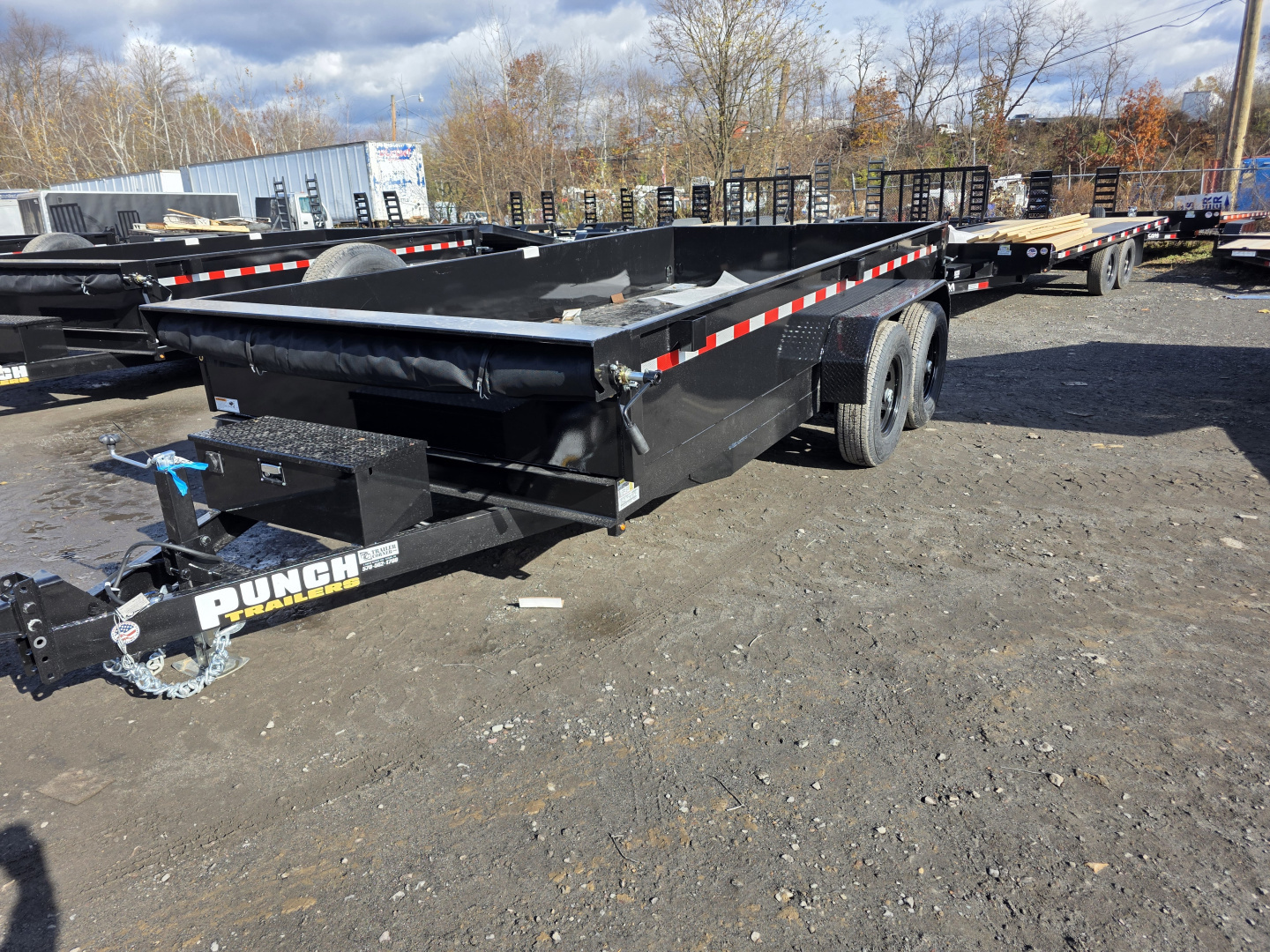 New 2026 Punch 7X14 14K Dump Trailer