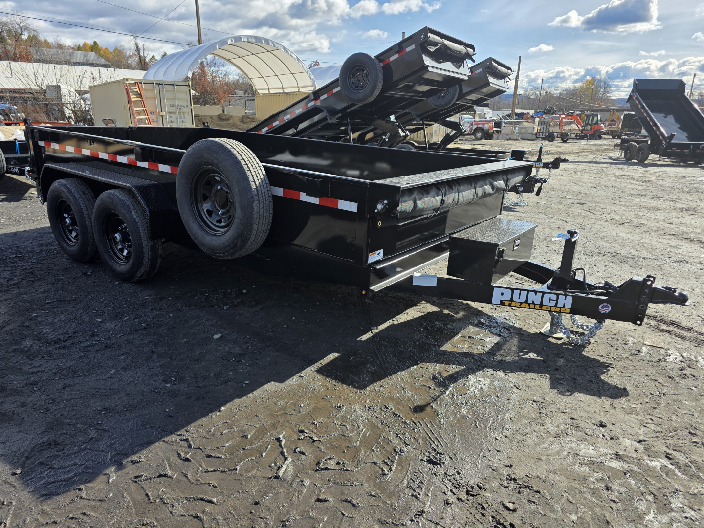New 2026 Punch 7X14 14K Dump Trailer