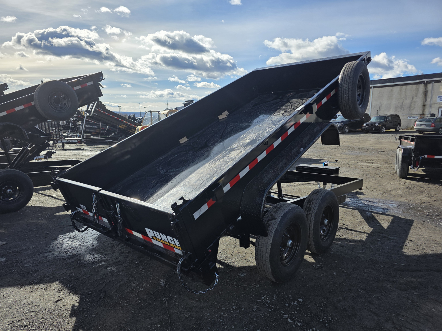 New 2026 Punch 7X14 14K Dump Trailer
