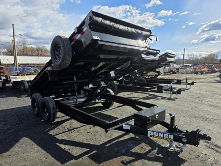 New 2026 Punch 7X14 14K Dump Trailer
