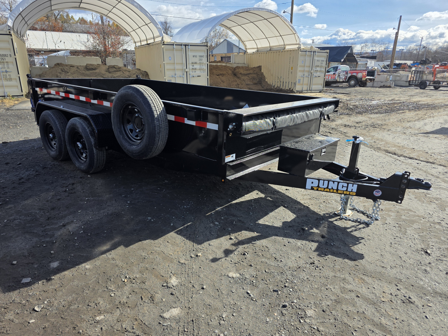 New 2026 Punch 7X14 14K Dump Trailer