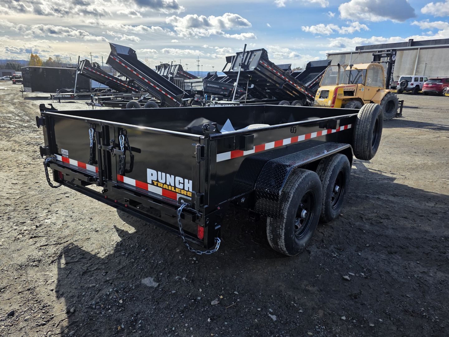 New 2026 Punch 7X14 14K Dump Trailer