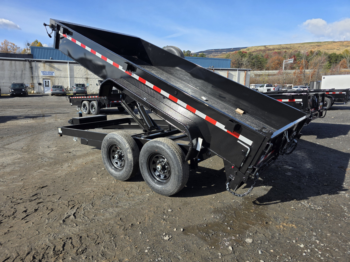 New 2026 Punch 7X14 14K Dump Trailer