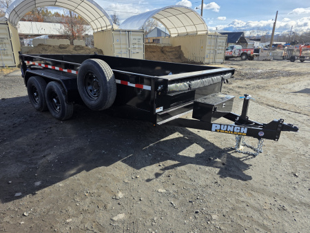 New 2026 Punch 7X14 14K Dump Trailer