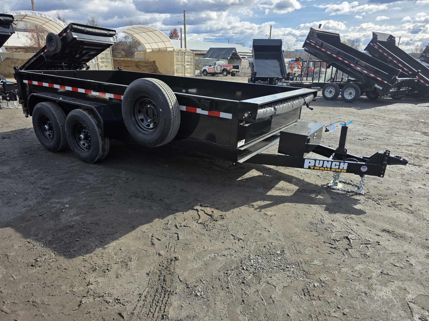 New 2026 Punch 7X14 14K Dump Trailer