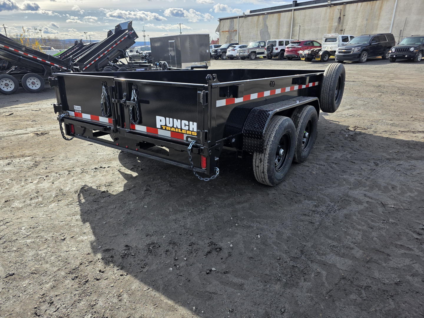 New 2026 Punch 7X14 14K Dump Trailer