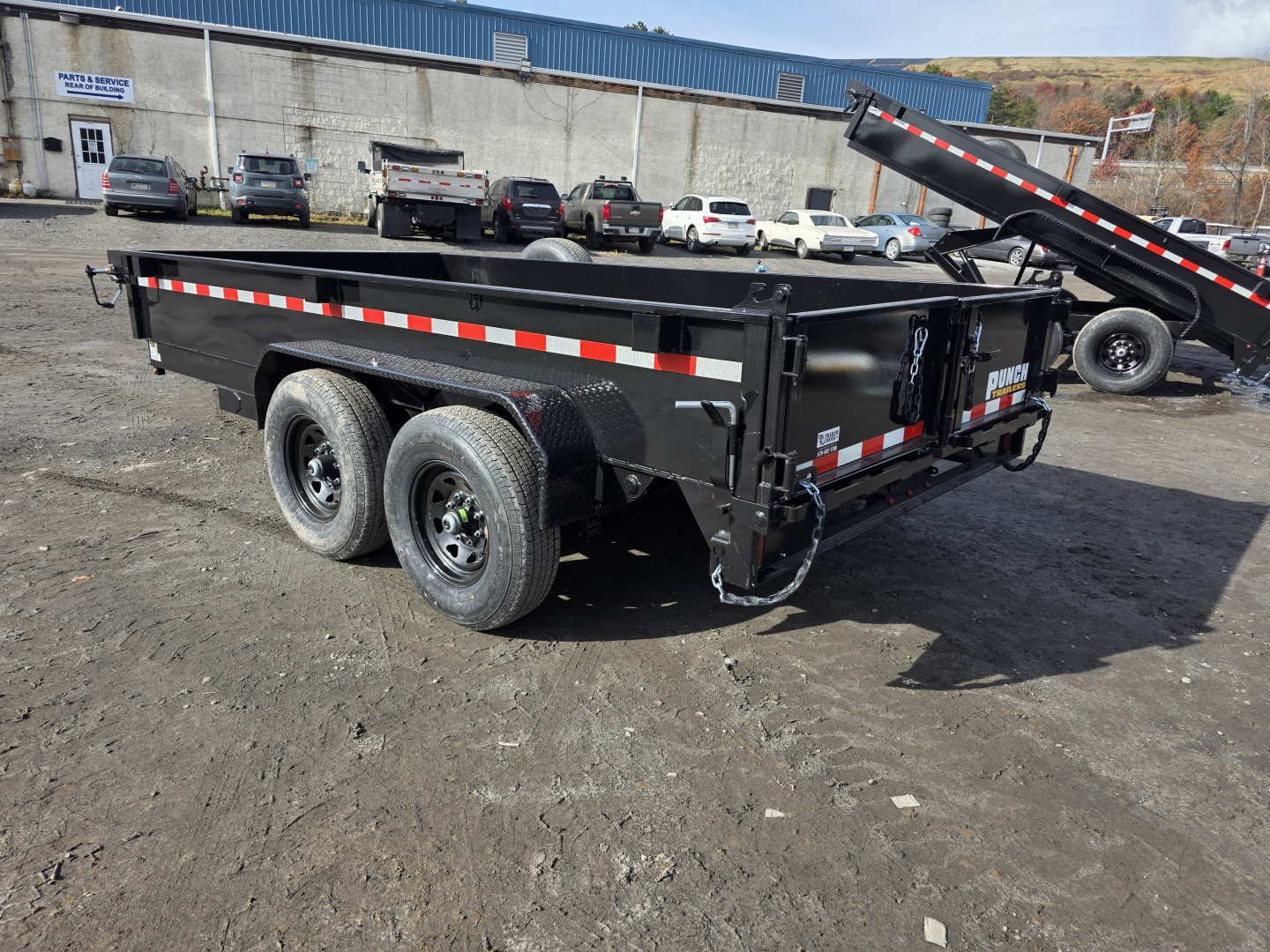 New 2026 Punch 7X14 14K Dump Trailer