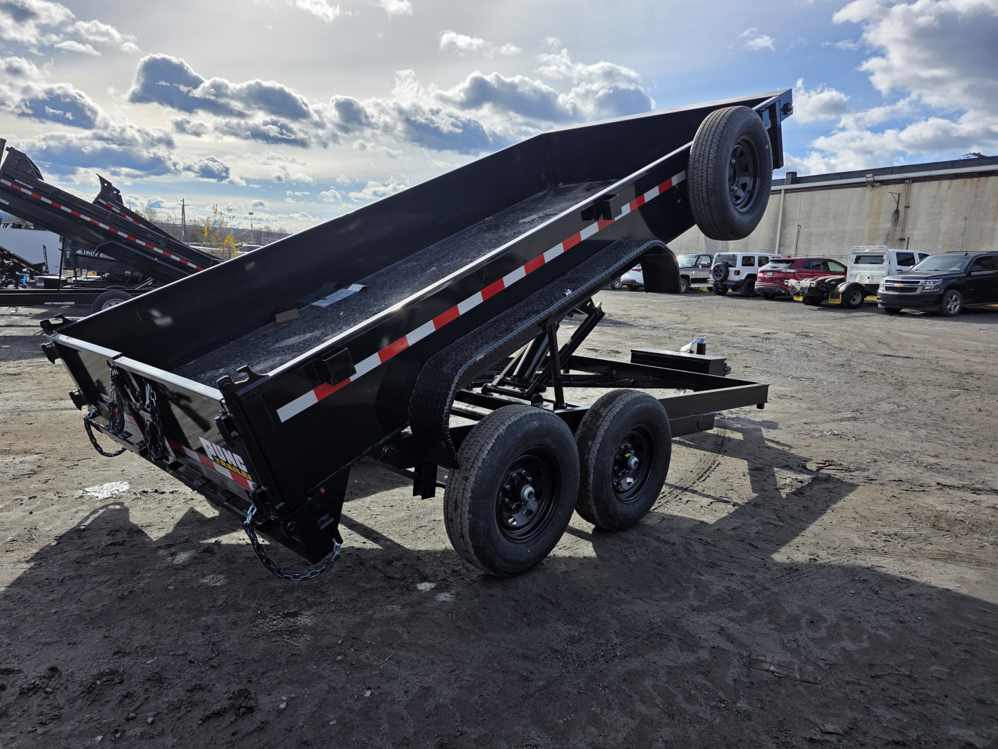 New 2026 Punch 7X14 14K Dump Trailer