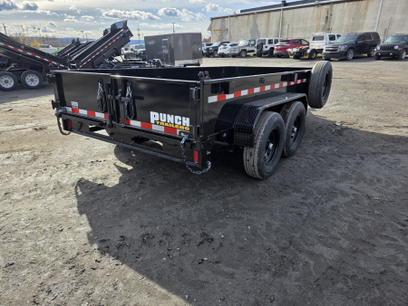 New 2026 Punch 7X14 14K Dump Trailer
