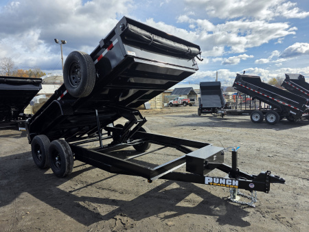 New 2026 Punch 7X14 14K Dump Trailer