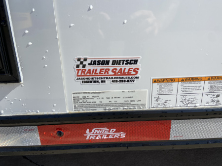 New 2026 United Trailers USH-8.532TR70 Car / Racing Trailer