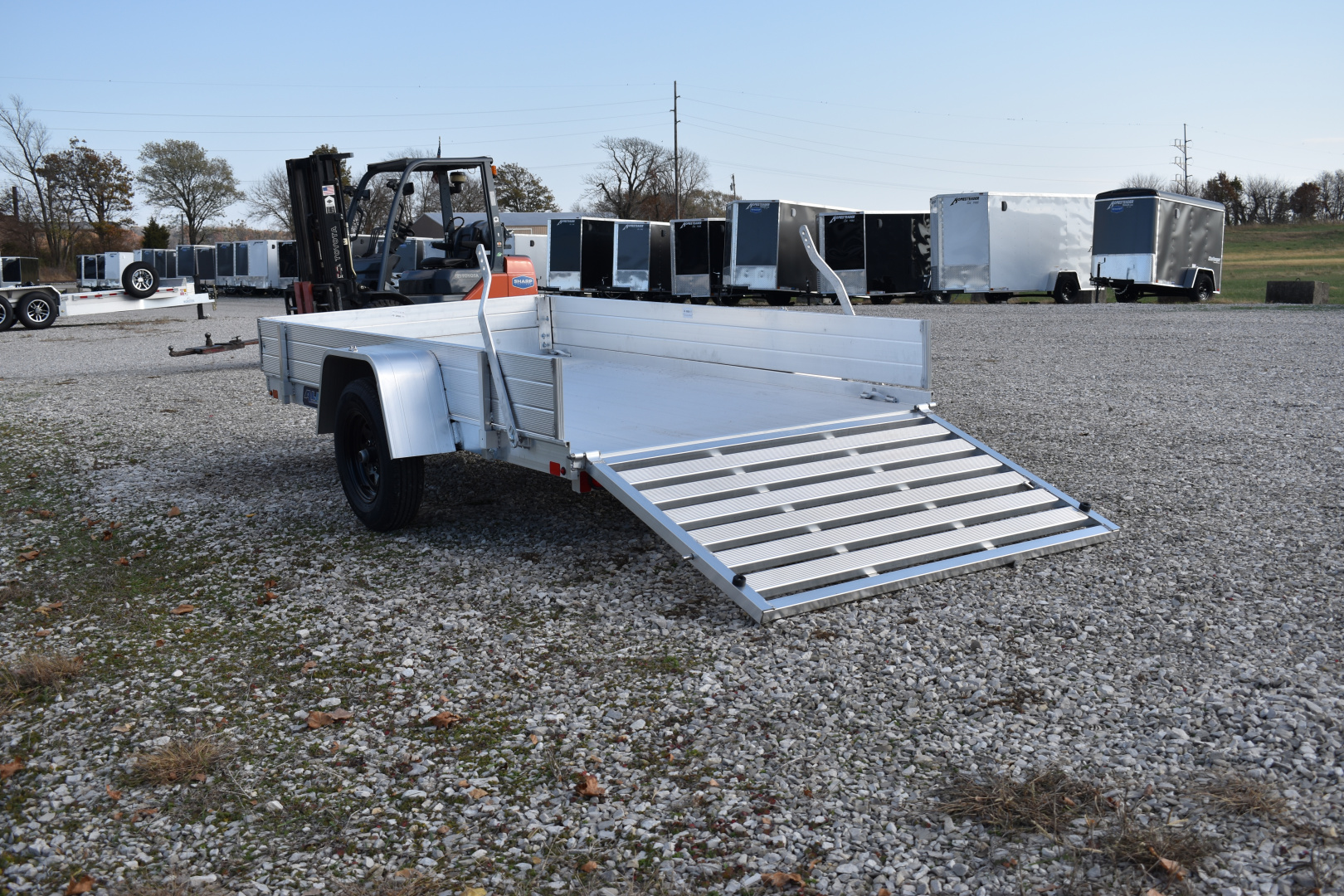 New 2026 Aluma 6310 ESA Utility Trailer