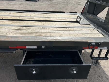 Used 2025 MAXX-D TDX 102X40 Flatbed Trailer