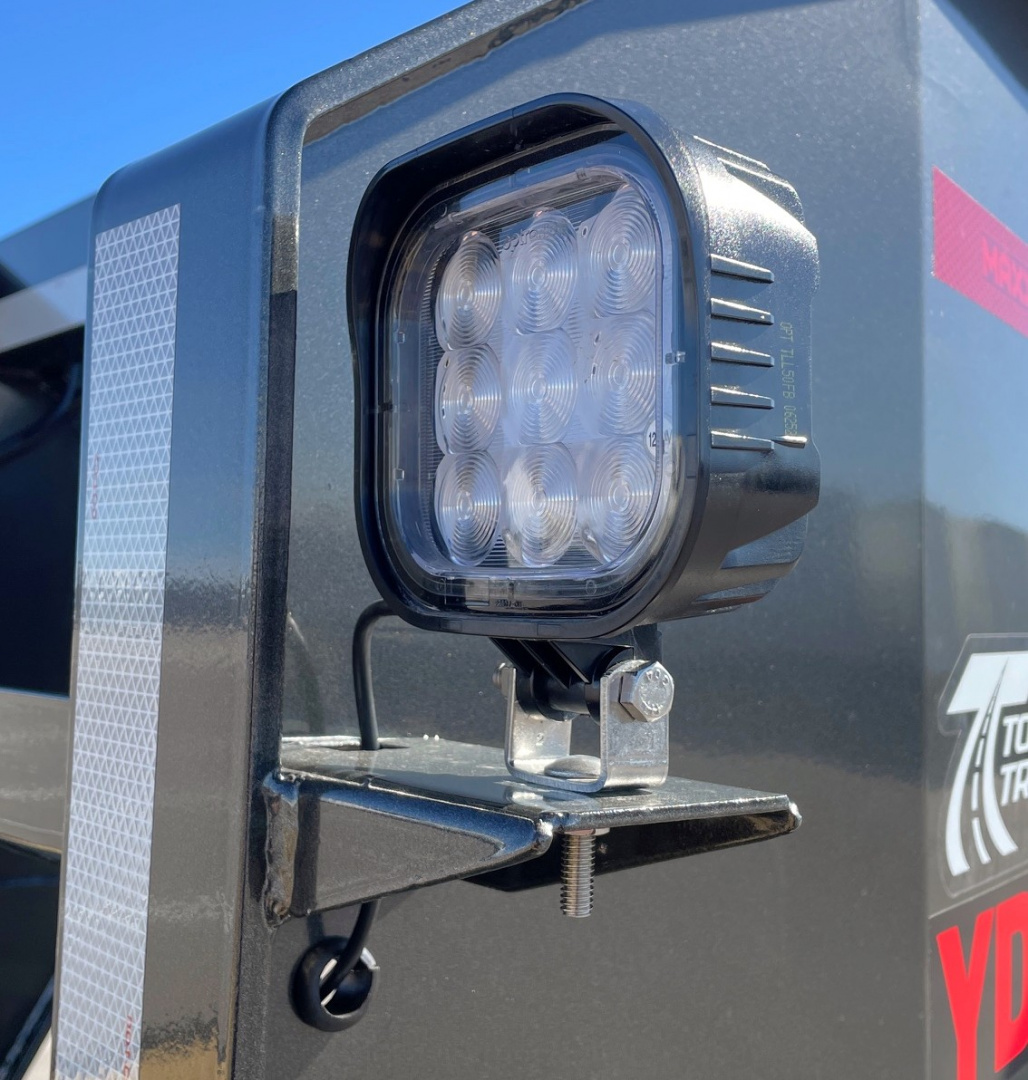 New MAXX-D YDX 102"X 40' Dual Tandem Gooseneck Flatbed Equipment Trailer w/ Hydraulic Dove & Jacks:15K Axles