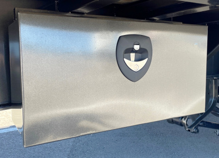 New MAXX-D YDX 102"X 40' Dual Tandem Gooseneck Flatbed Equipment Trailer w/ Hydraulic Dove & Jacks:15K Axles