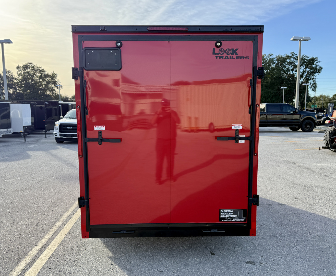 New 2026 Pace American 6x12 Rear Ramp Door 3K Cargo / Enclosed Trailer