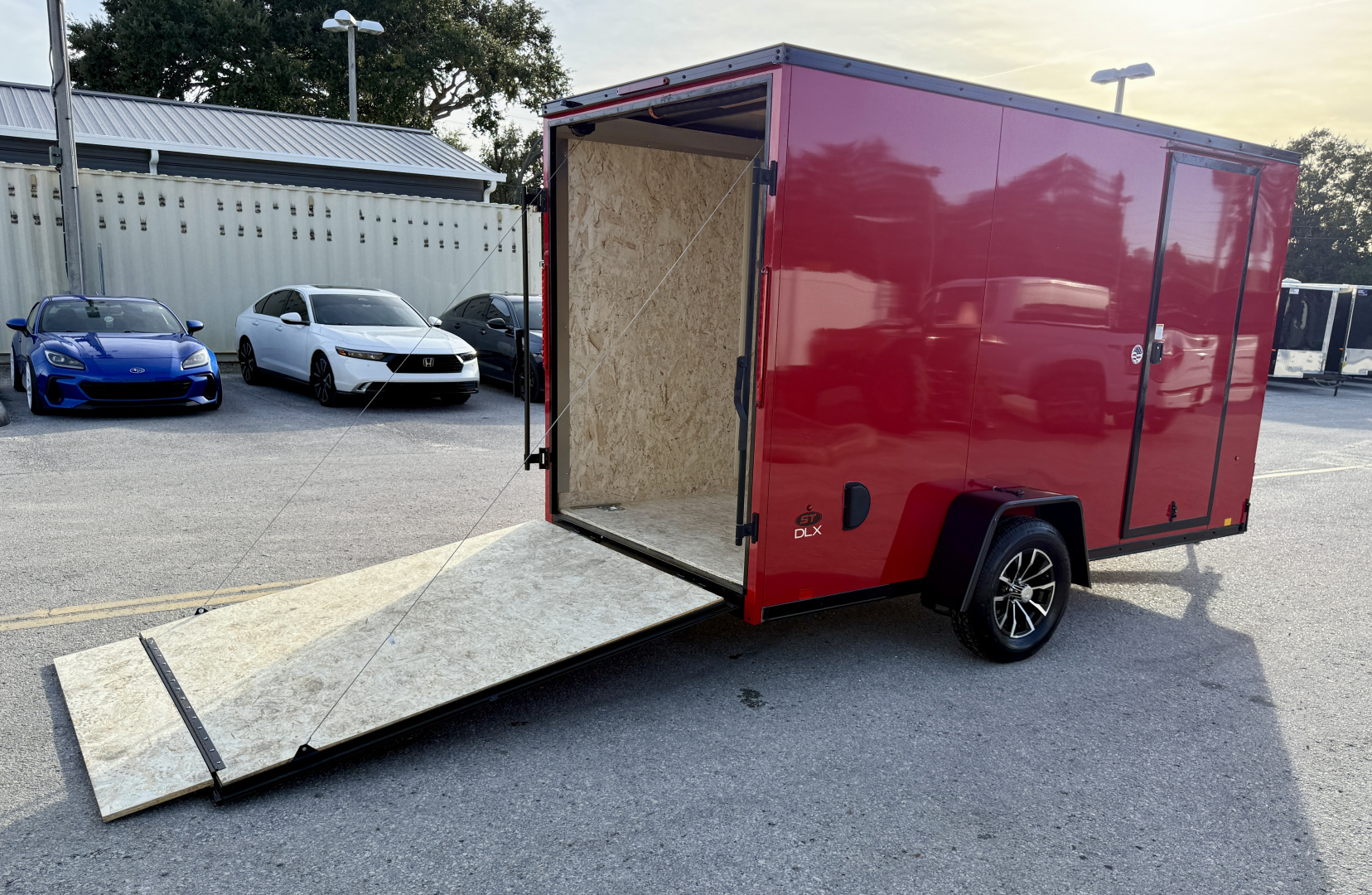 New 2026 Pace American 6x12 Rear Ramp Door 3K Cargo / Enclosed Trailer