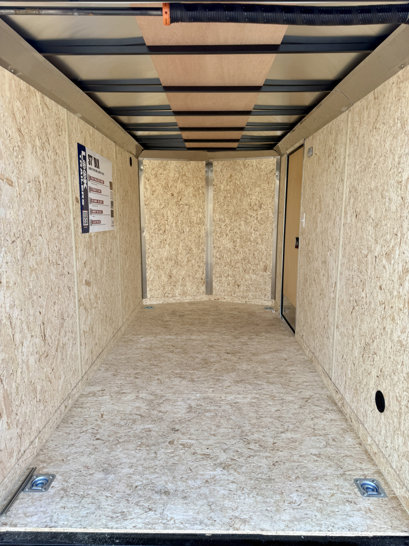 New 2026 Pace American 6x12 Rear Ramp Door 3K Cargo / Enclosed Trailer