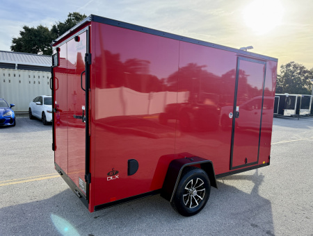 New 2026 Pace American 6x12 Rear Ramp Door 3K Cargo / Enclosed Trailer