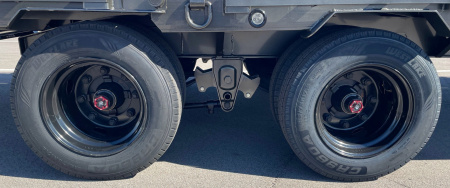 New MAXX-D YDX 102"X 32' Dual Tandem Gooseneck Flatbed Equipment Trailer w/ Hydraulic Dove & Jacks:15K Axles