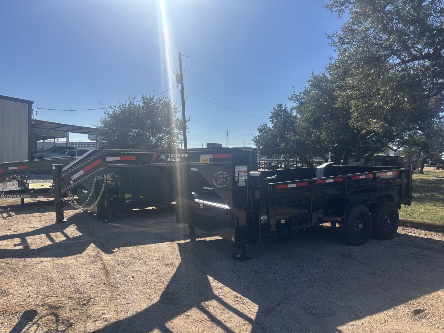 New 2024 East Texas Trailers 83x14 dump Dump Trailer